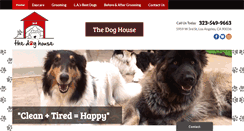 Desktop Screenshot of doghousela.com
